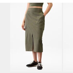 NWT Athleta Brooklyn Heights High Rise Cargo Skirt
